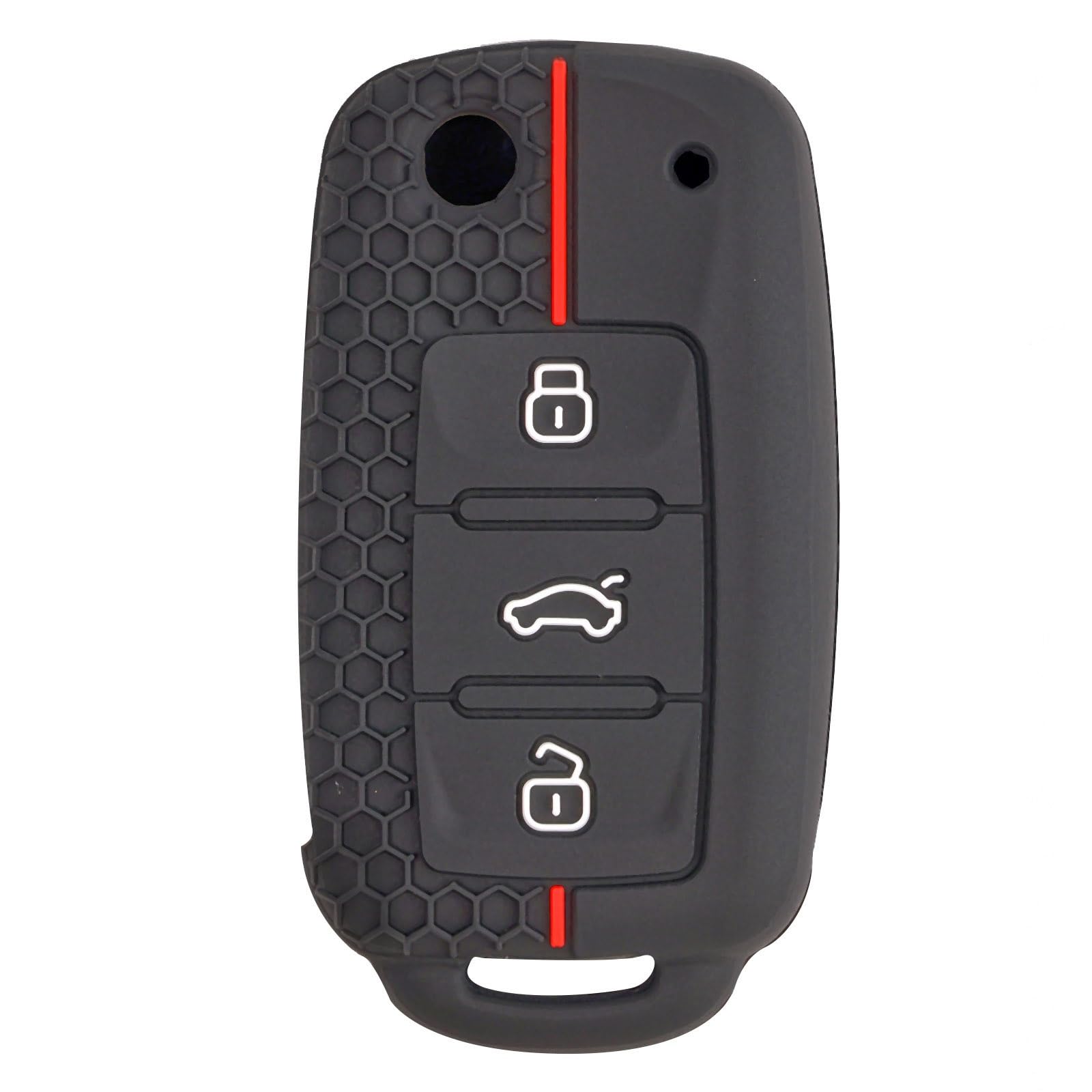 Funda de llave para coche VW Caddy Golf Mk6 Scirocco Jetta 8