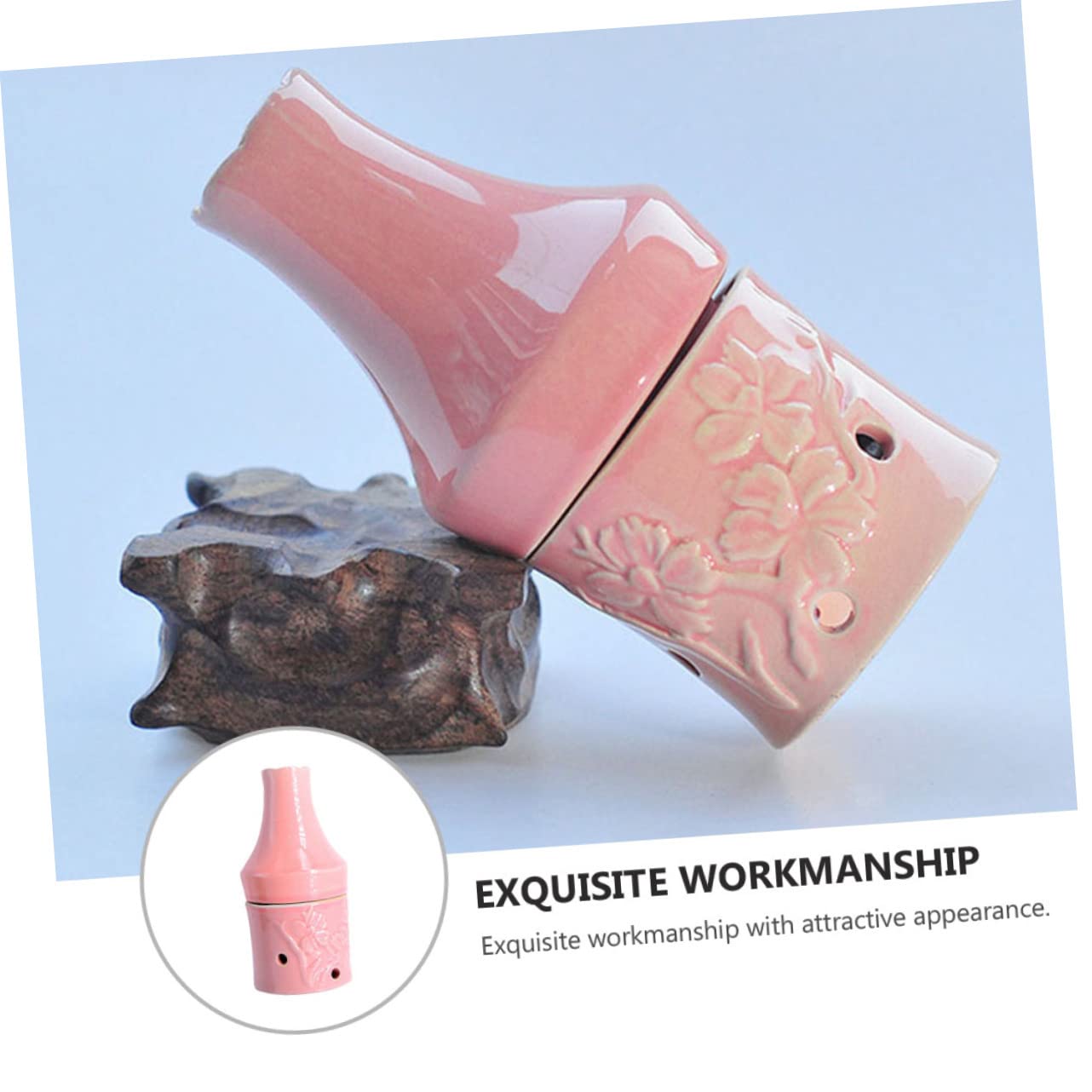 FRCOLOR Moxa Burner Box Heat Resistant Portable Moxa Massager Container for Face Body