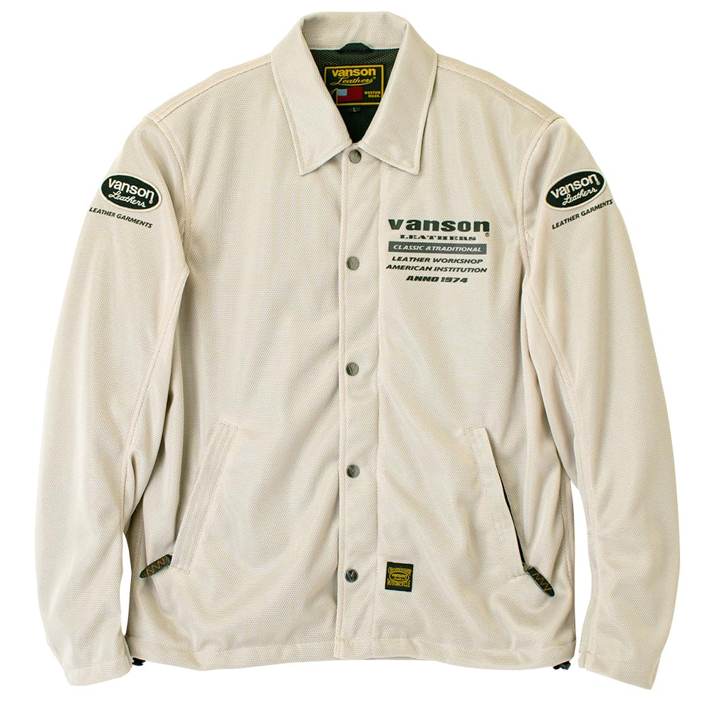 バンソン vanson メッシュジャケット VSE25106S 2XL VANSON バイクジャケット バンソン vanson メッシュジャケット