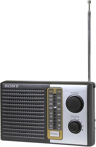 Miniatura 2 de Sony ICF-f10Dos 2Banda Batería Portátil FMAM Radio transistor
