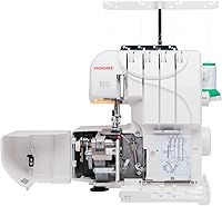 Vista 5 de Janome MOD-8933 Serger con Roscado Lay-In, 3 y 4 Roscas Convertible con Alimentación Diferencial