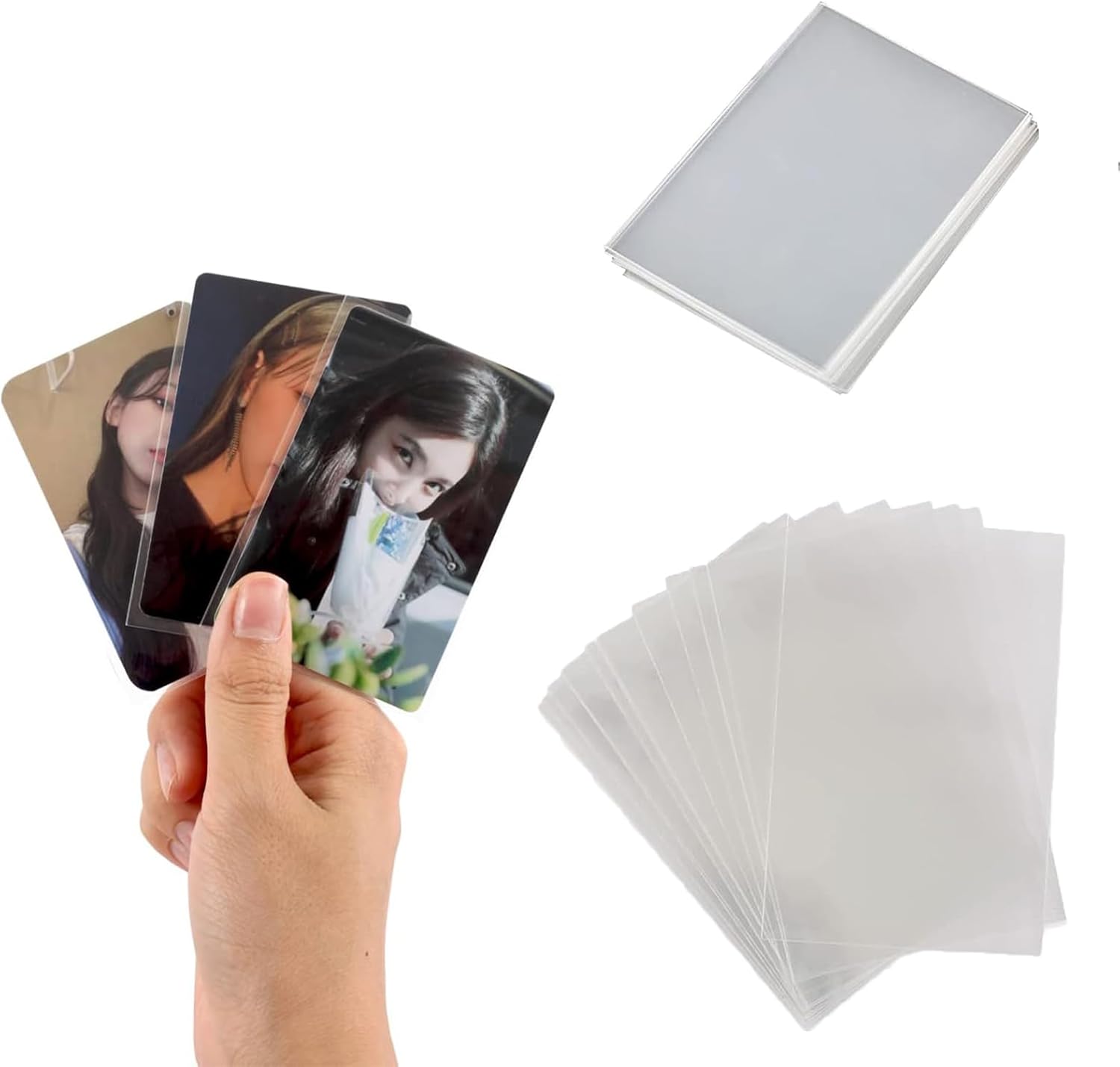 100 PCS Photocard Sleeves, Kpop Photocard Sleeves, Kpop, Kpop Photocard