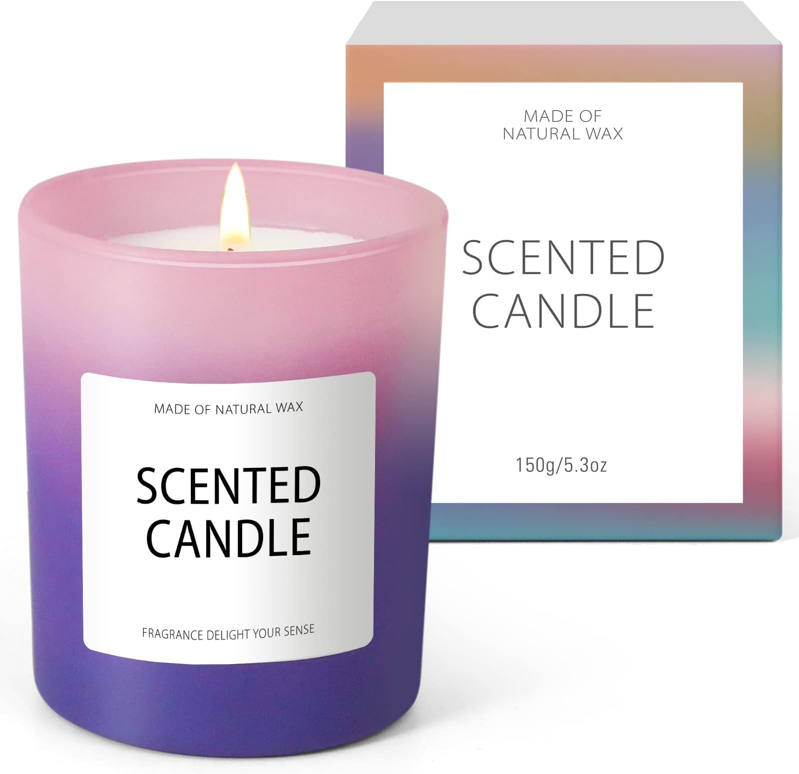 STRN Scented Candles for Home, Soy Wax Candle Gift Set for Women, Jar Candle Midsummer Night Mothers Day Gifts for Mom