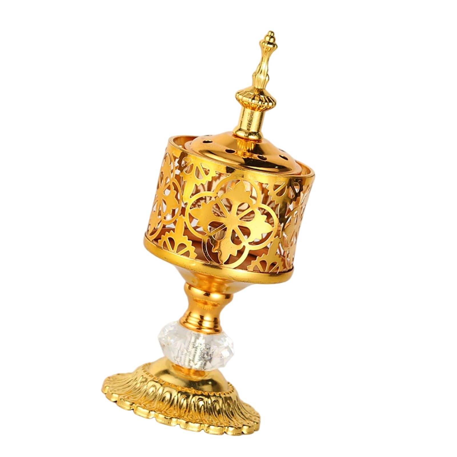 Jazuaiao Incenses Burners Holder with Removable Ashes Catchers Cone Incenses Burners, Metal Censers Home Decorations for Women Men Metal Censers