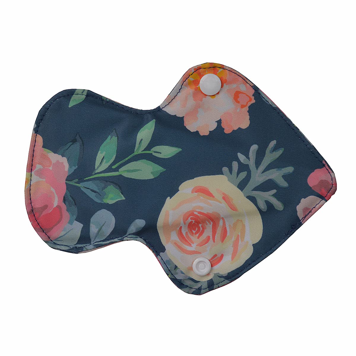 Węgiel drzewny Bambusowa Ściereczka Mama / Podkładki Menstruacyjne Wielokrotnego Użytku Wkładki higieniczne do Stringów, 18 cm długości i 12,7 cm szerokości ze skrzydłem (zestaw 10 sztuk)
