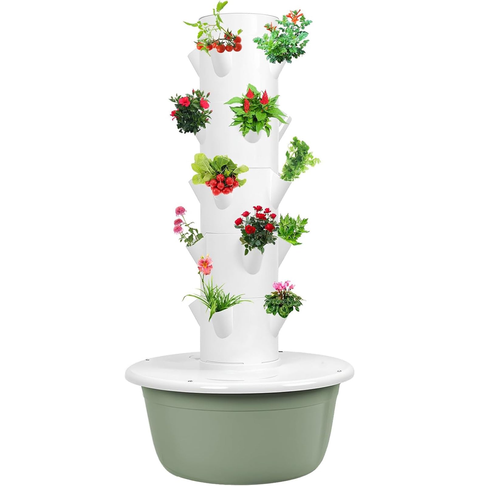 ylpddmm Hydroponics Growing System,Indoor Smart Garden 5Layer-Withoutlight