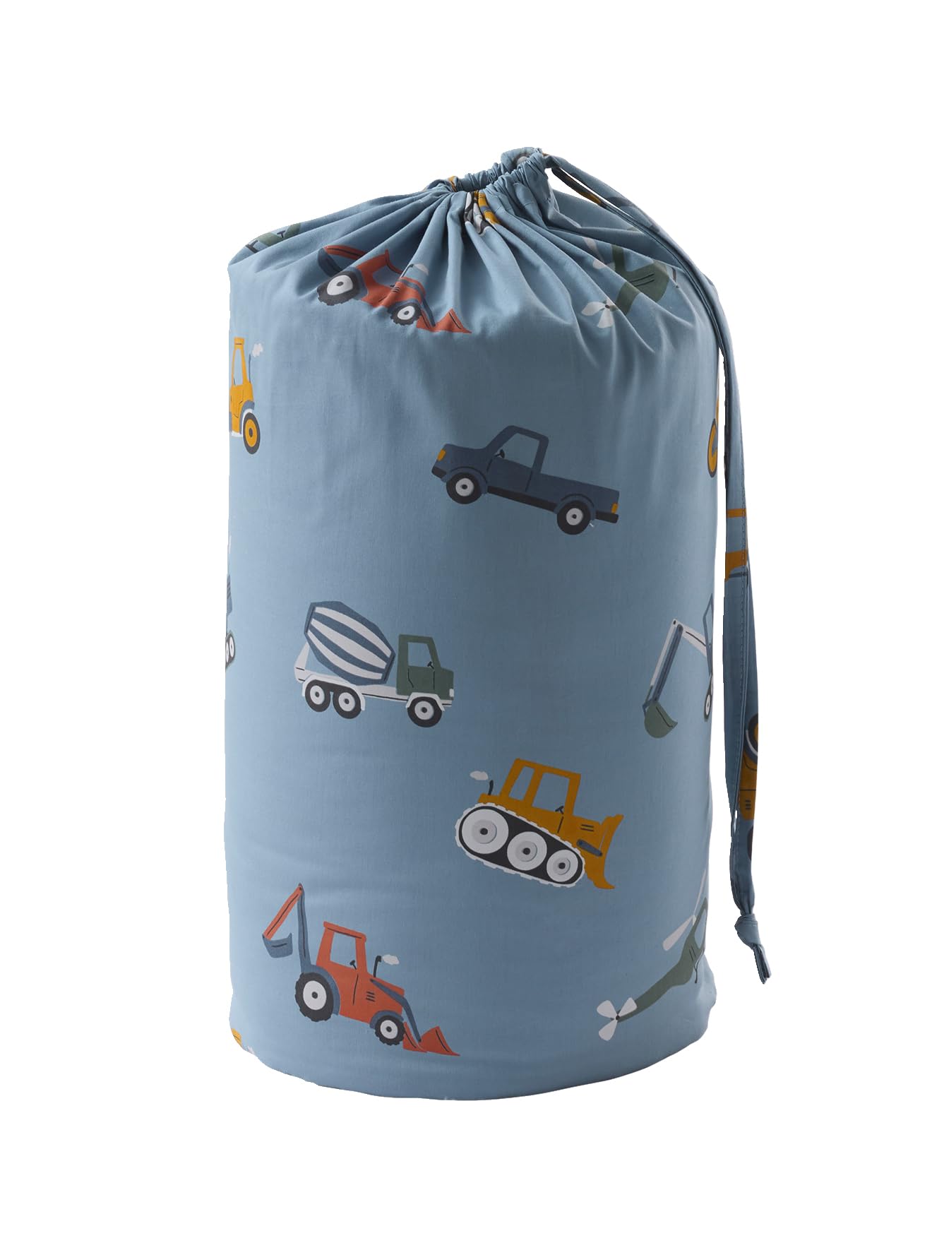 VERTBAUDET Schlafsack, bedruckt mit recycelter Baumwolle, blau, bedruckt, TU Baby