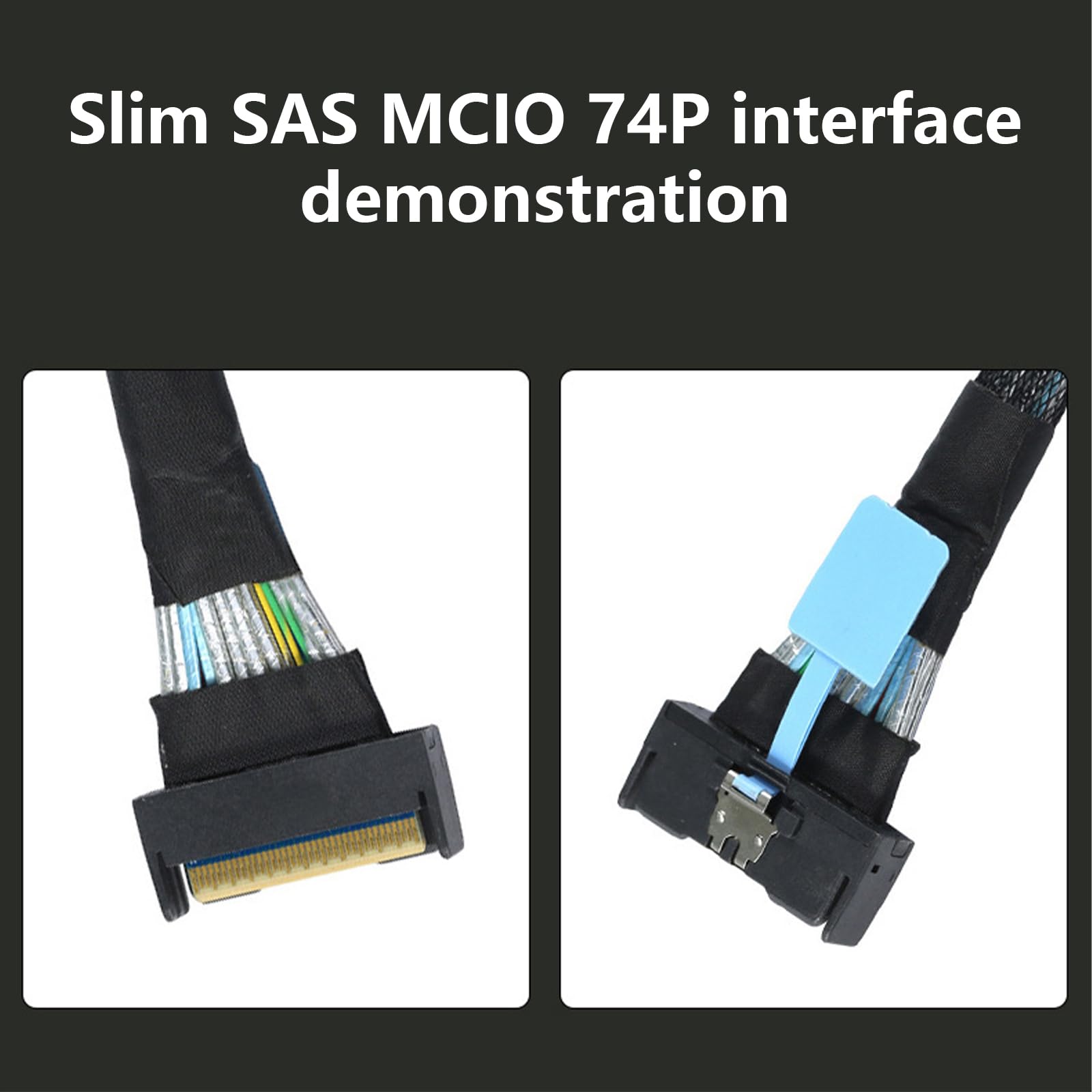 8i 74P A 2xSFF 8654 4I Interfacce Cavo Ad Alta Velocità Trasferimento Dati Server Cavo Accessori Per Computer 50/70cm