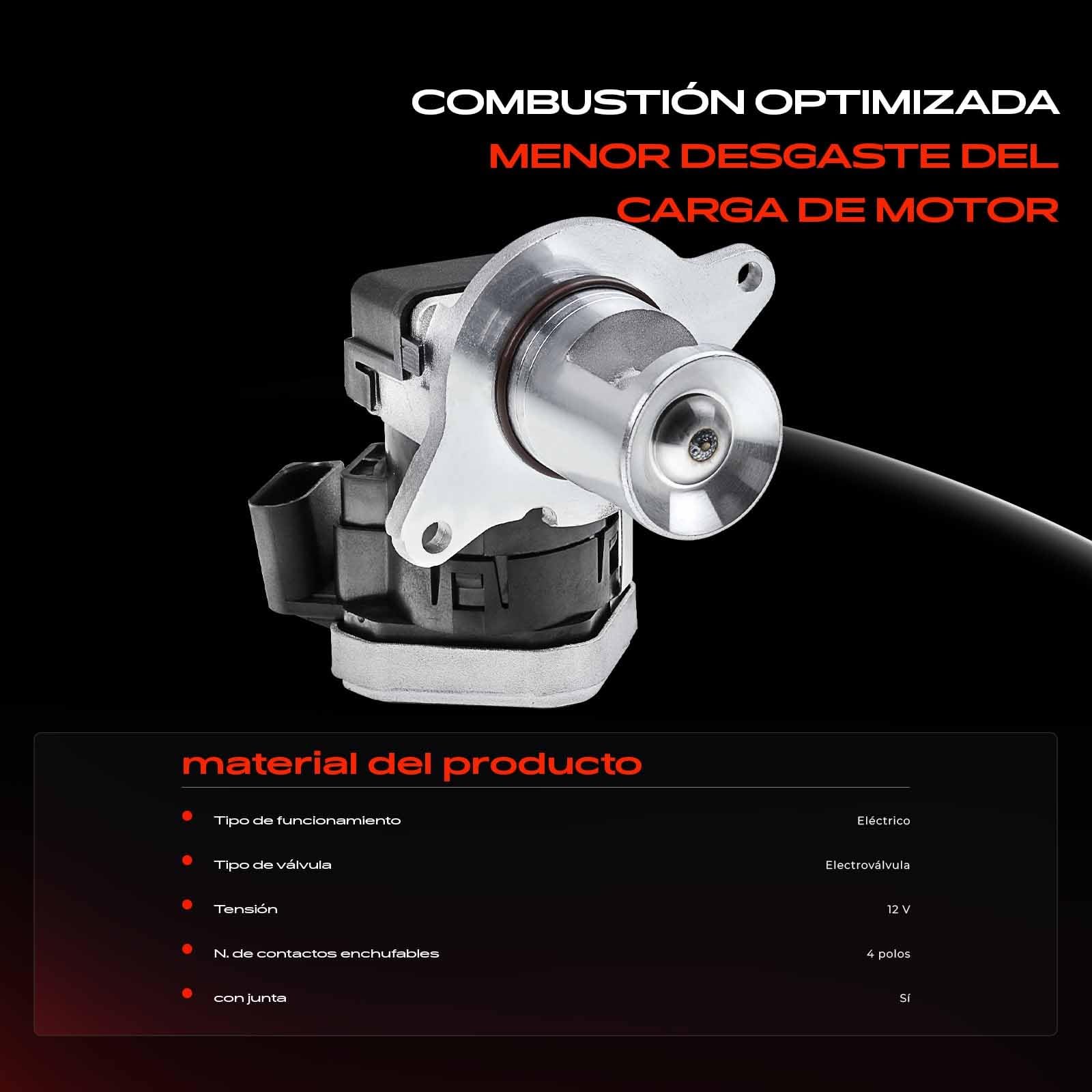 Frankberg Válvula EGR Compatible con CLClase C CL203 CLC 220 CDi CLClase C CL203 CLC 200 CDi Clase E W211 E 200 CDi Clase C Coupé CL203 C 220 CDi Clase C W203 C 200 CDi Replace# 6461400760,555096