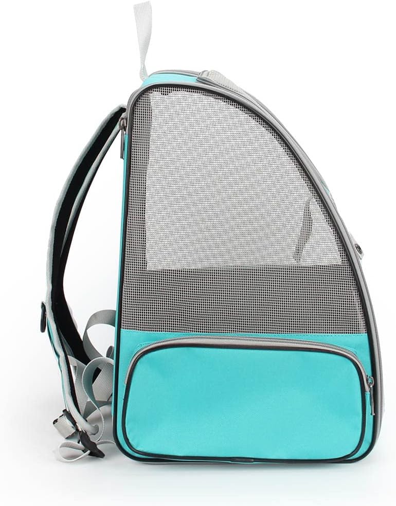Lollimeow Cat Backpack Carrier, Ideal for Small Animals & Puppies, Airline Approved,Safe for Travel, Hiking, Vet Transport & Outdoor Use Fully Ventilated Design for Ultimate Comfort On-the-Go