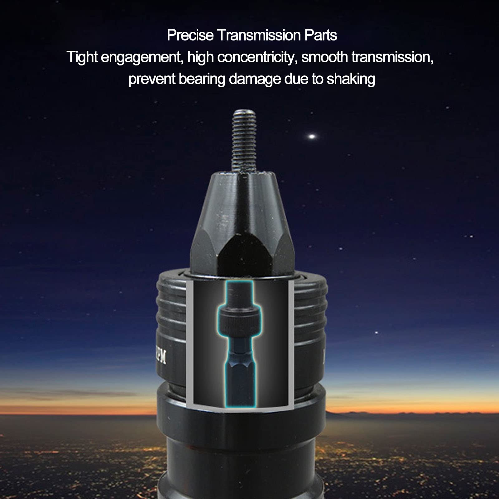 Riveters Pneumatic Tool KV-7803E Pneumatic Rivet Nut Gun, Industrial Grade Alloy Steel Air Pull