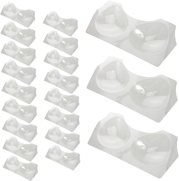 20pcs Padded Bras for Women Plastic Packing Support Vacuum Forming Packing Shaper Inserts Form Shaping Plate for Display