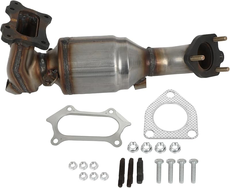 Catalisador dianteiro SCITOO 181905X6J00 em aço inoxidável para Honda Accord e CR-V 2.4L