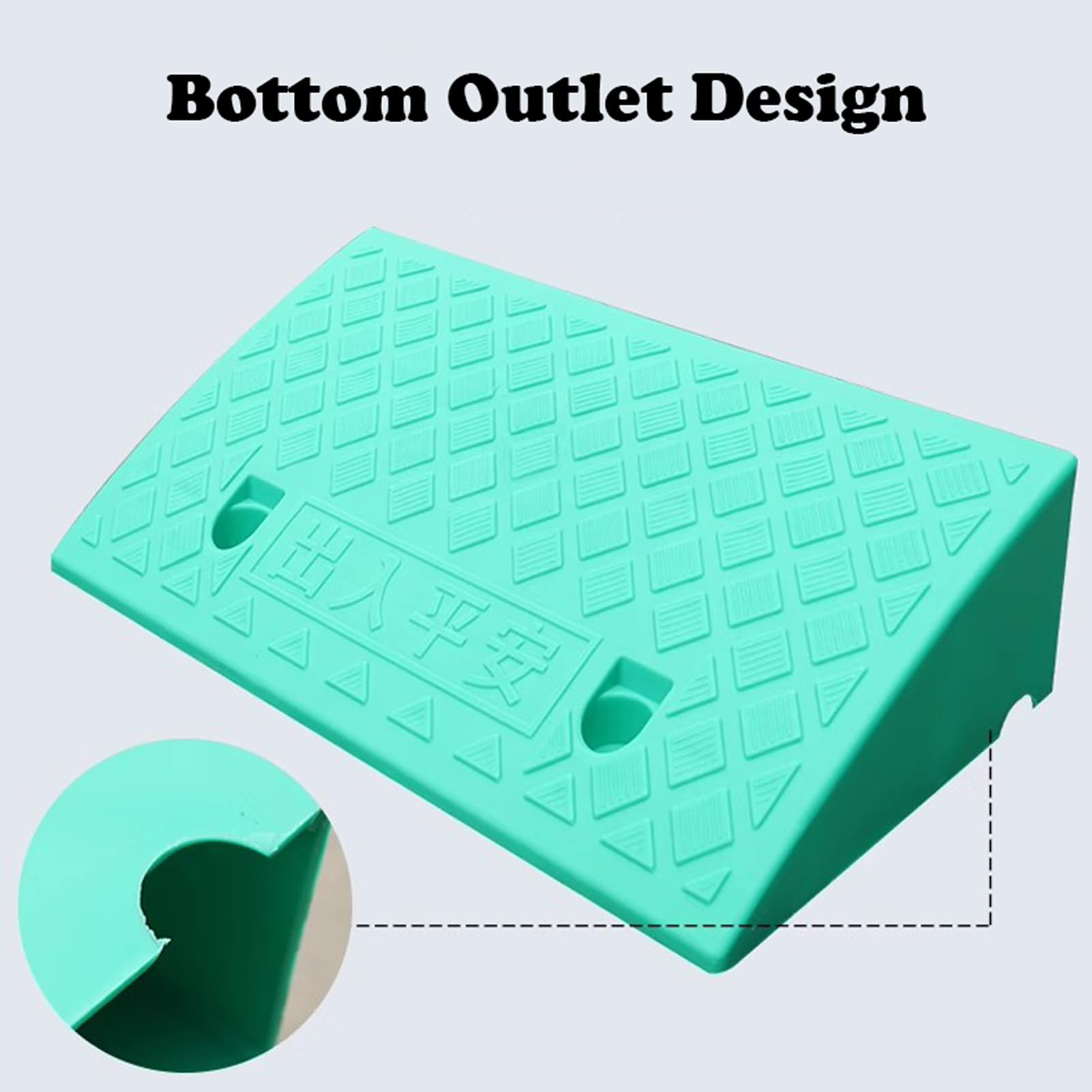 Rampa para Silla de Ruedas, rampa portátil para aceras, rampa de Acceso para vehículos y viviendas, rampa de umbral Resistente para escalones.