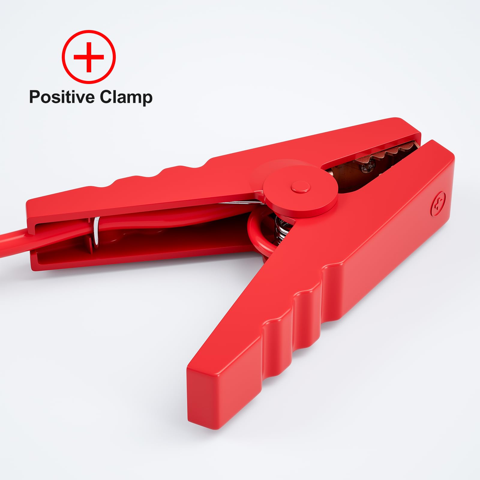 Povasee Heavy Duty Krokodilklemmen Starthilfekabel für Auto, Kompatibel für Meisten 12V Starthilfe Powerbank, Funkensicher und Anti-Reverse-Verbindung EC5 Starterkabel
