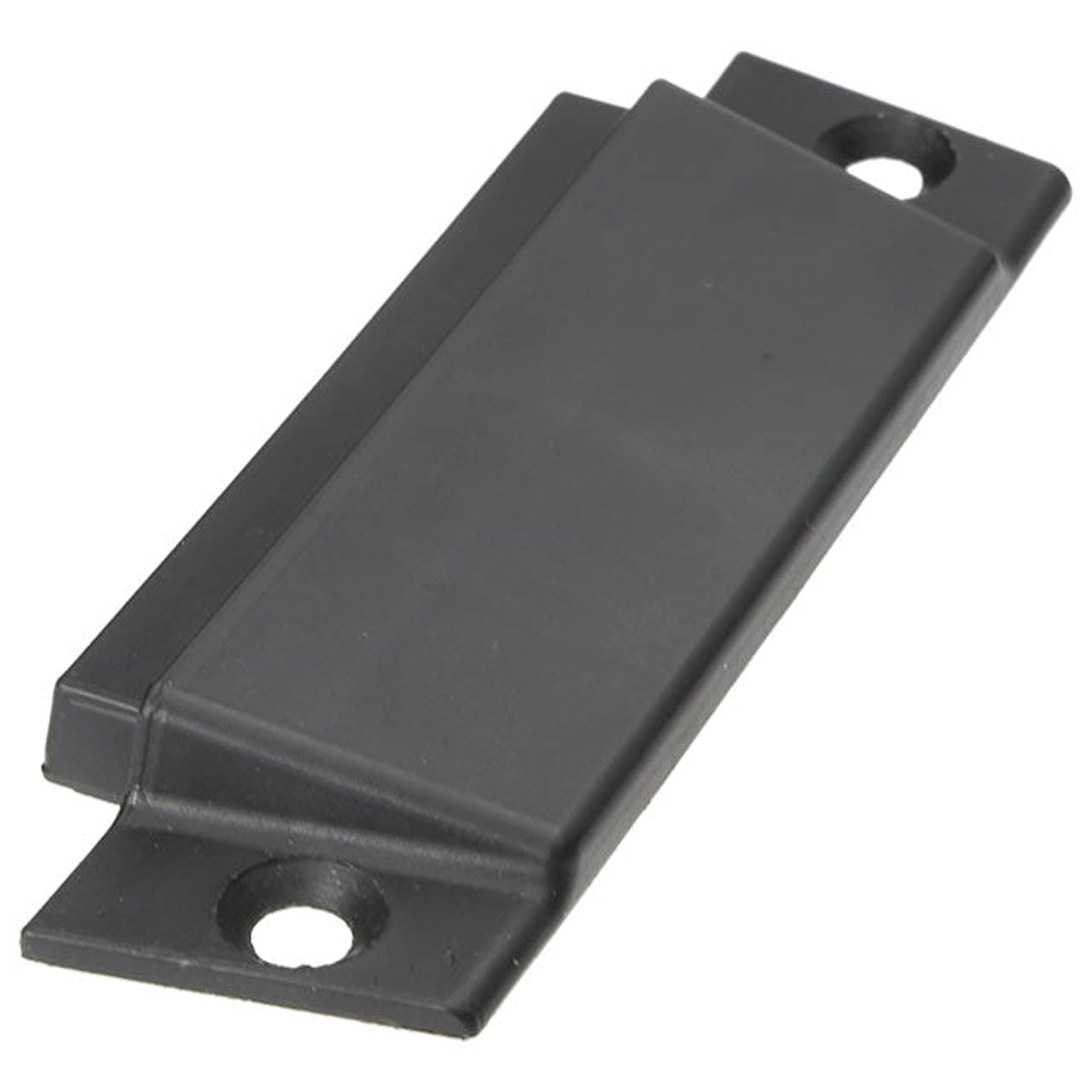 US Cargo Control E Track End Caps for Horizontal E-Track Rail (250-Pack), Durable Black Plastic End Protector Cap for E Track Tie-Down Rails in Enclosed Trailers and Cargo Vans