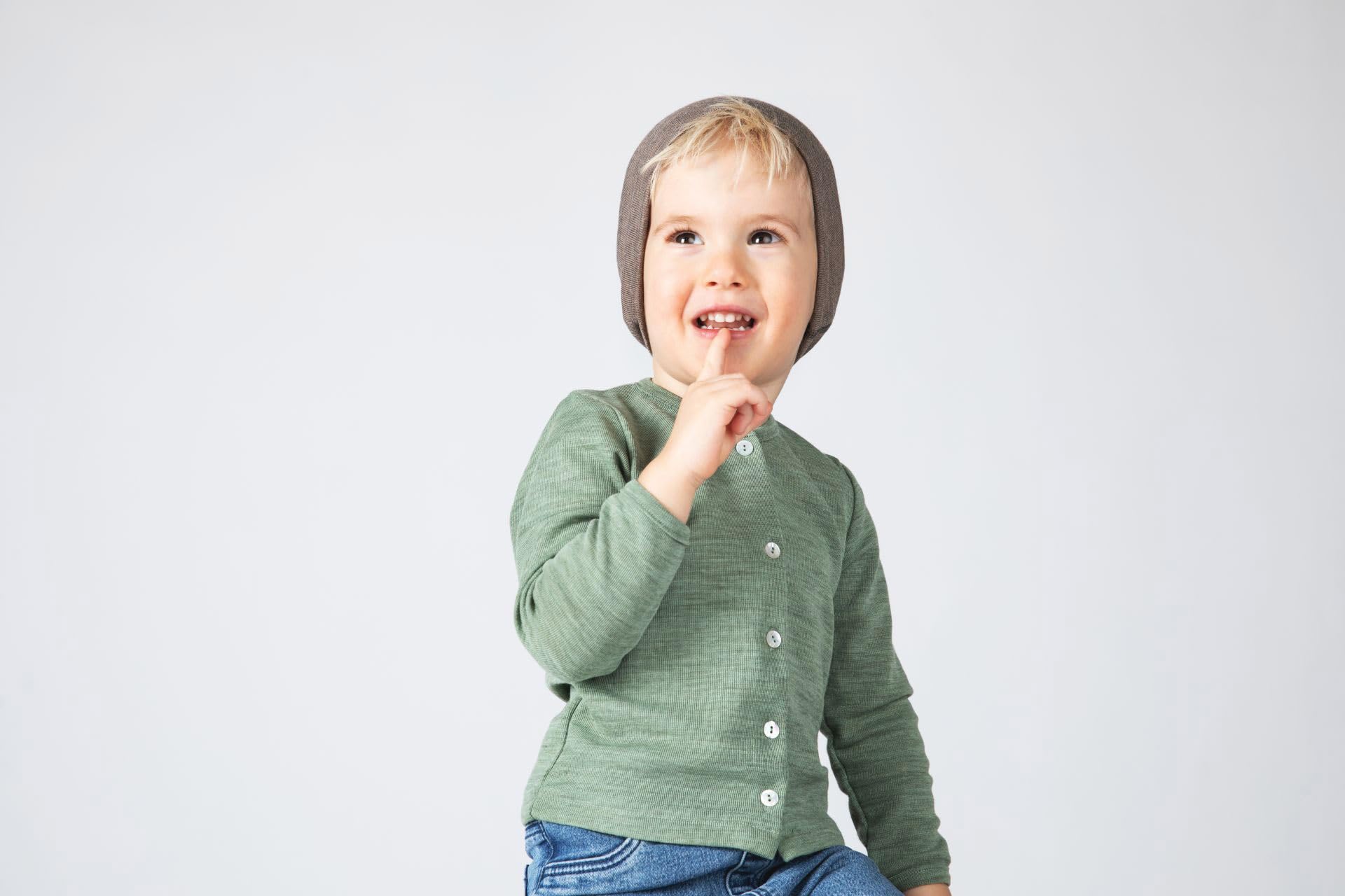 Engel Baby Cardigan Wolle/Seide
