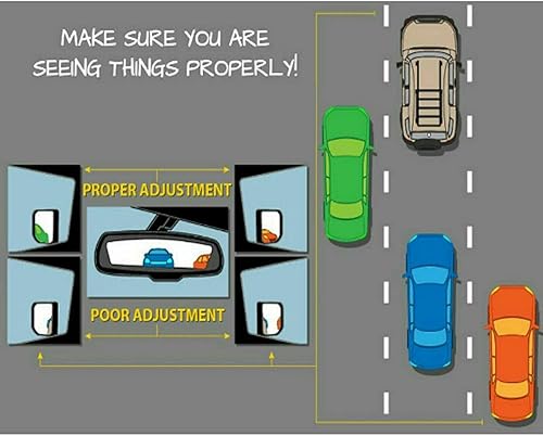 Miniatura 8 de ReYee Espejo de cristal para VOLVO 2008-2013 C30 2008-2013 C70 2007-2011 S40 2007-2009 S60 S80 2007-2011 V50 2007-2011 V70 2007 Adhesivo derecho