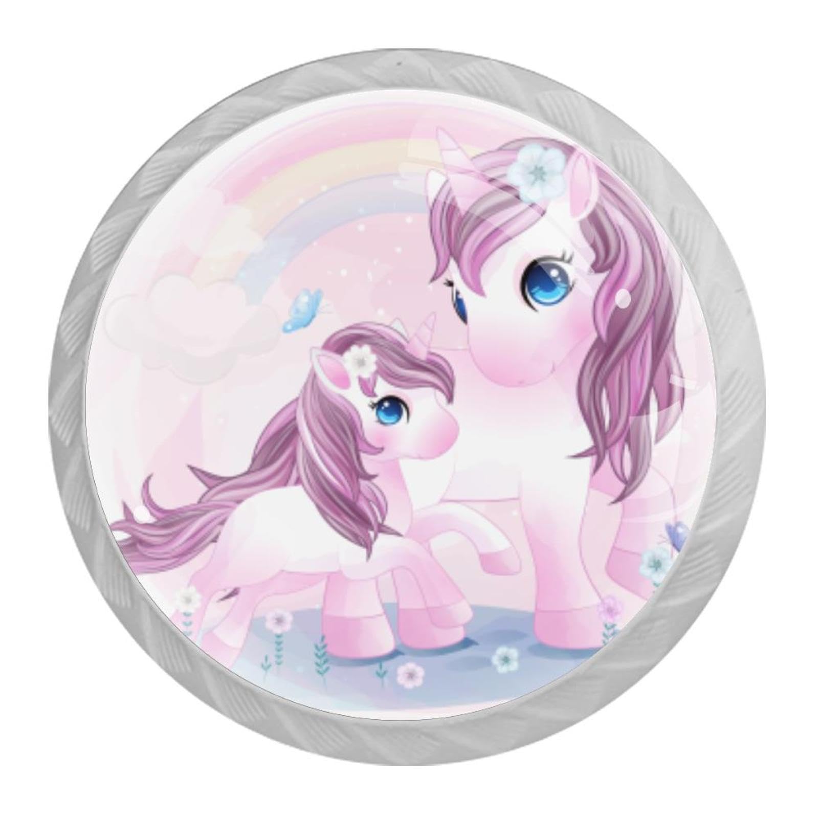 Tqmspg Cute Unicorns Rainbow
