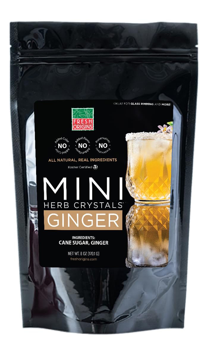 Amazon.com: Fresh Origins Ginger Herb Sugar Crystals, Mini Coarse