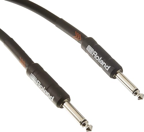 Miniatura 2 de Roland Black Series - Cable de instrumento recto/recto de 1/4 pulgadas, conector de 10 pies (paquete de 2)