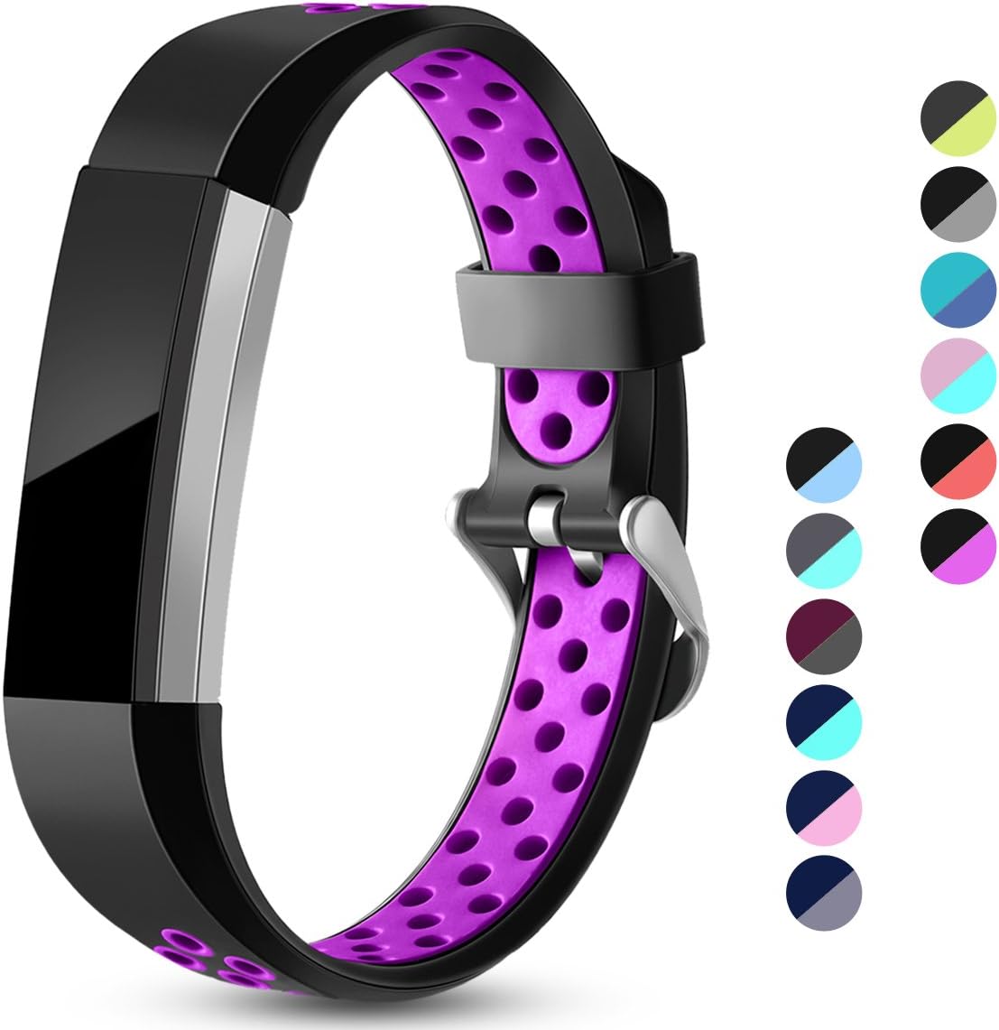Maledan Competible with Alta HR/Alta and Ace Bands, Replacement Accessory Sport Bands with Air Holes