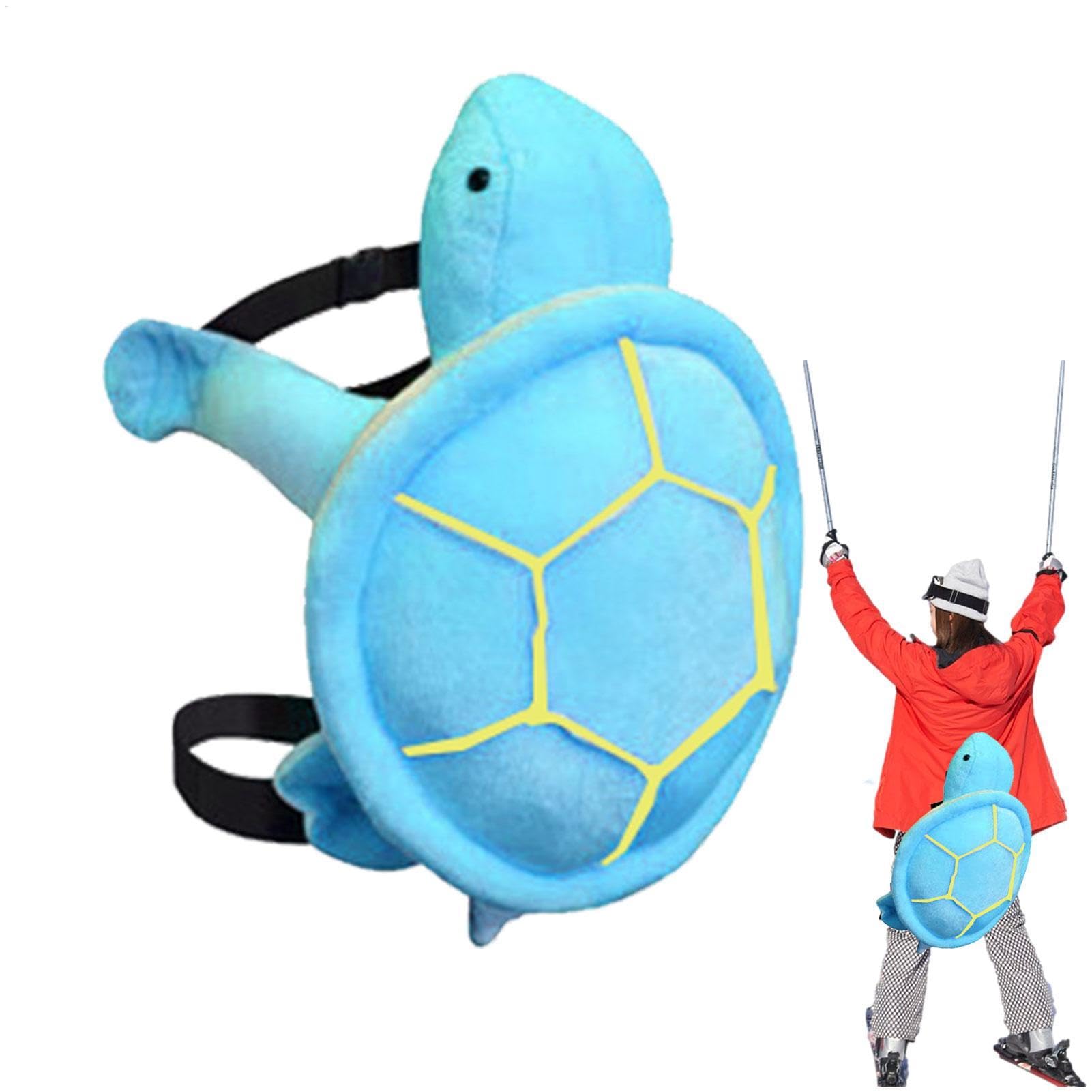 Turtle Ski Schutzausrüstung - Ski Protector Turtle, Cute Snowboard Pads | Leichter Knie-, Ellbogen- und Schulterschutz, Schutzpolster zum Skifahren und Snowboarden, verstellbar und bequem
