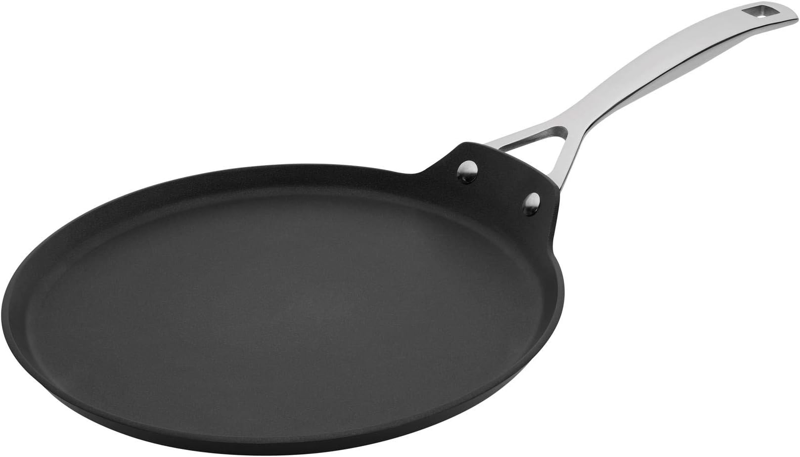 Le Creuset Toughened NonStick Crepe Pan, 24 cm, Black, 962031240