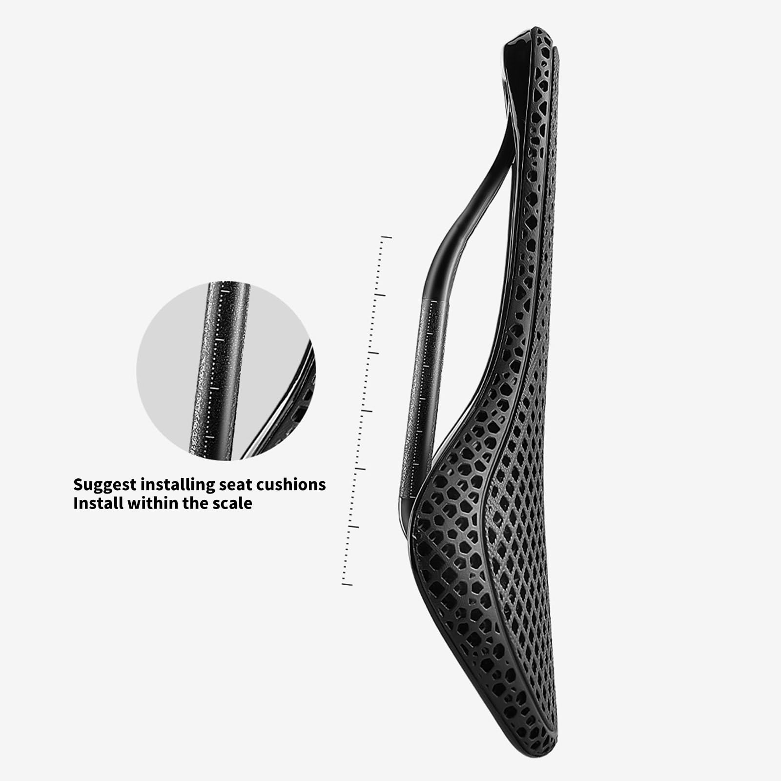 Selle de vélo de Route Respirante, Coussin de siège Absorbant Les