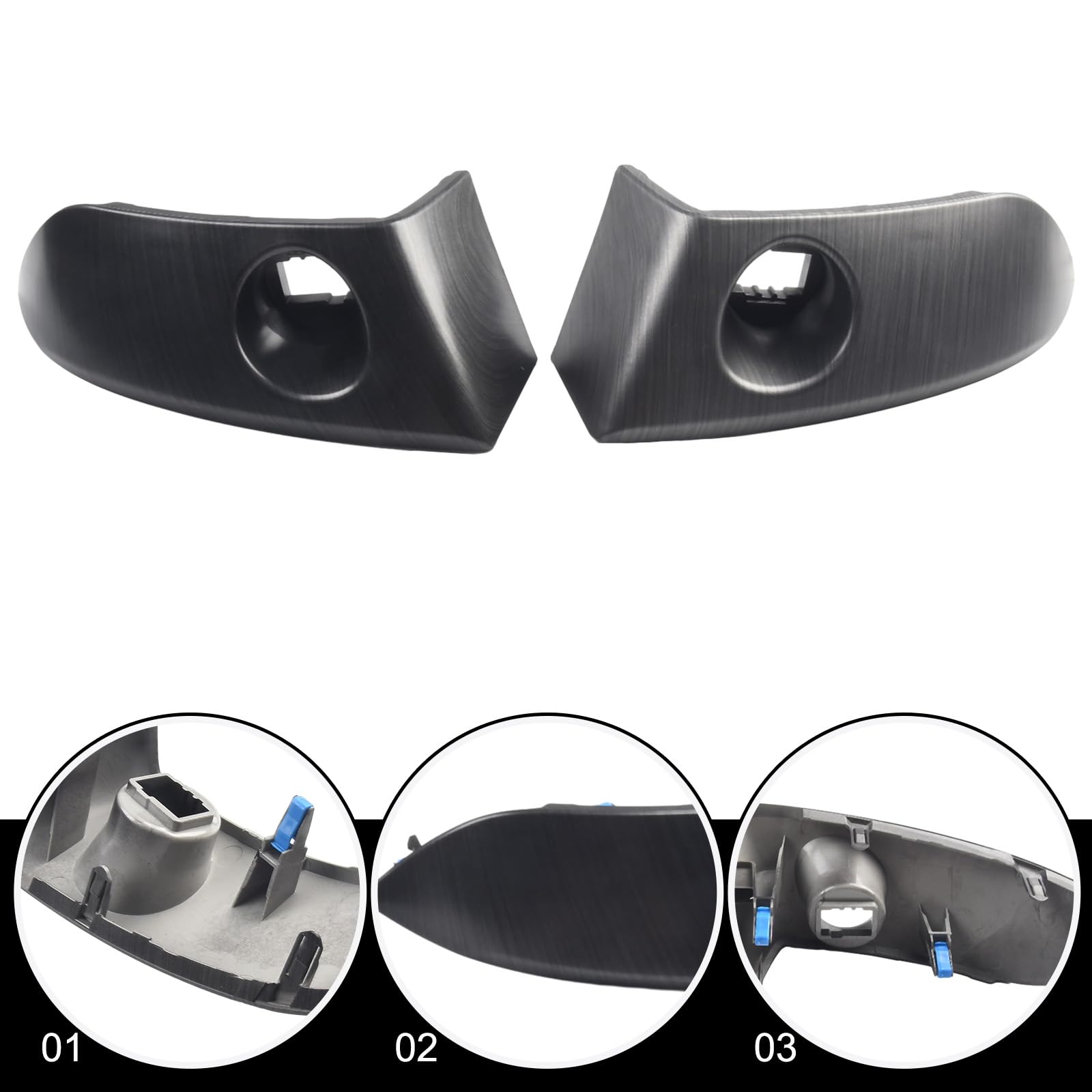 Pannello centrale di ricambio per cruscotto auto, per To*yota per Rav4 2006-2012