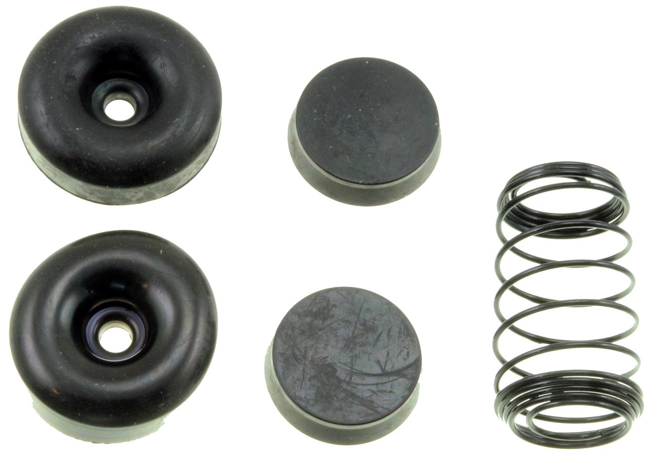 Dorman 5355 Drum Brake Wheel Cylinder Kit Compatible with Select Models - DORMAN Drum Brake Wheel Cylinder Repair Kit for Ford - Drum Brake Wheel Cylinder Repair Kit - WHEEL CYL REPAIR KIT - Drum Brake Wheel Cylinder Repair Kit - Drum Brake Wheel Cylinder Kit - The components in this drum brake wheel cylinder kit are designed to match the original parts required to repair the wheel cylinder on specified vehicles. Made of quality components, this kit is engineered for reliable performance and durability. - 1980-44, 1935-34