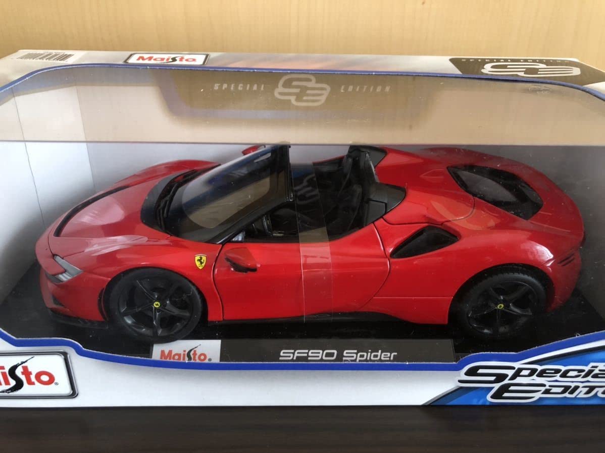 Amazon | マイスト 1/18 フェラーリ SF90 スパイダー | ミニカー・ダイ 