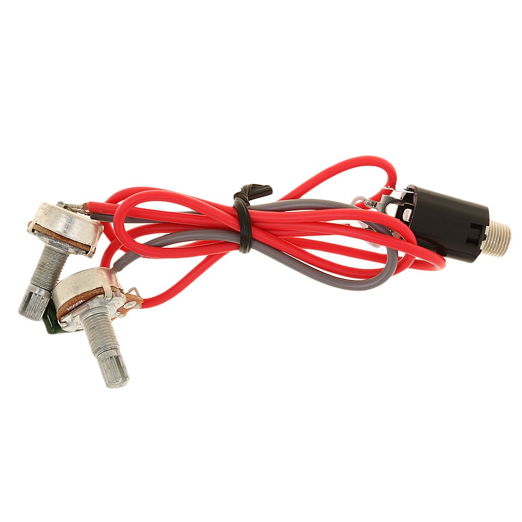 Set of Professional Circuit Wiring Harness for Acoustic Guitar Part Kit Pickup Selector 1V/1T/1J