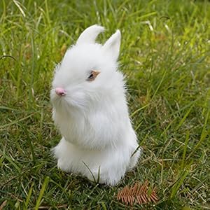 Packof2easterrabbitsfigurinesminifurrybunniesforbasketbabyshowerkidsnewbornphotographprophomeshelfdeskdecorativestatuewhite Urban Country Home Decor Pack of 2 easter rabbits figurines mini furry bunnies for basketbaby shower kids newbornphotograph prophome shelf desk decorative statue white urban country home decor