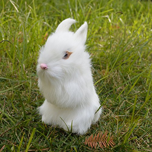 Packof2easterrabbitsfigurinesminifurrybunniesforbasketbabyshowerkidsnewbornphotographprophomeshelfdeskdecorativestatuewhite Urban Country Home Decor Pack of 2 easter rabbits figurines mini furry bunnies for basketbaby shower kids newbornphotograph prophome shelf desk decorative statue white urban country home decor