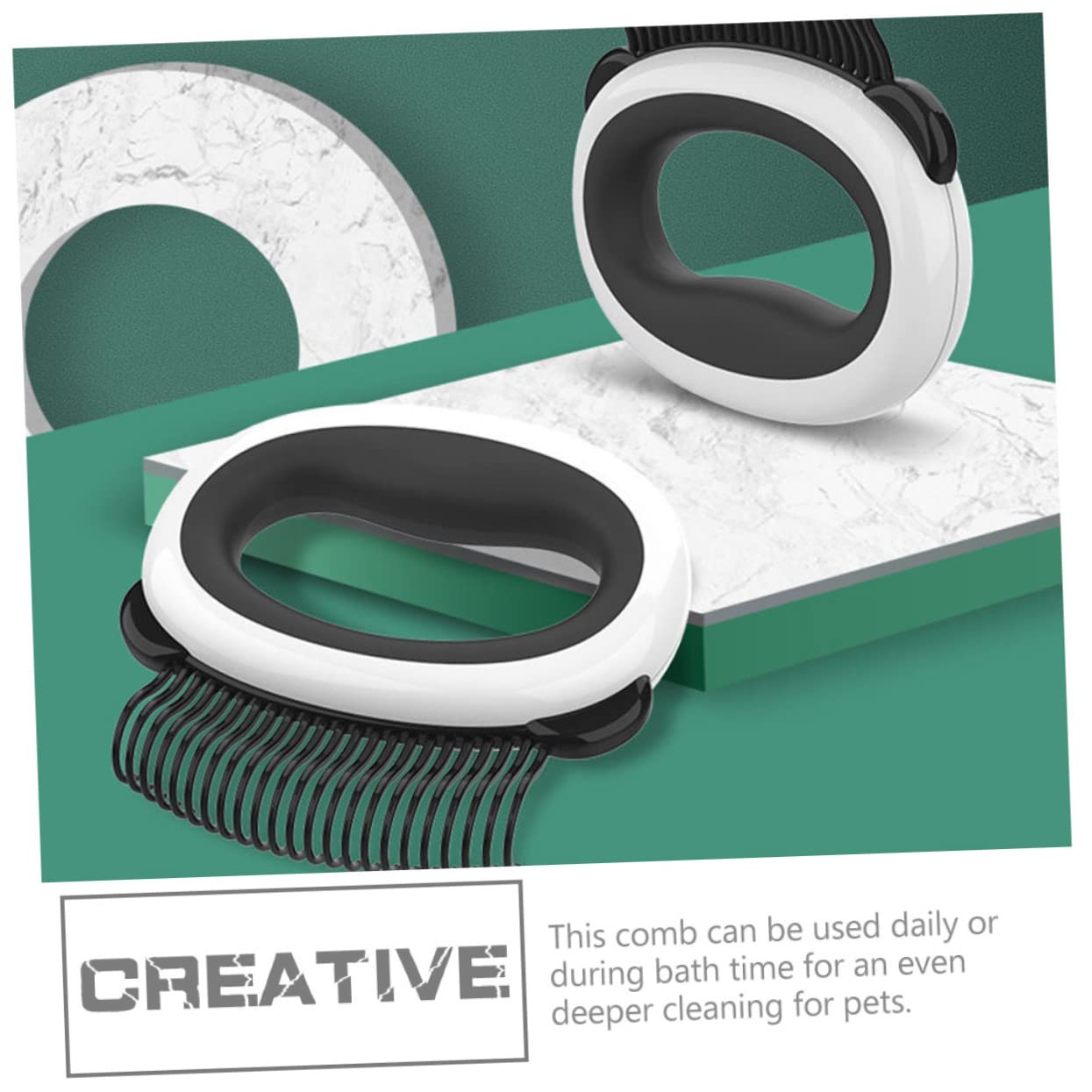 VANZACK 5piezas Cepillo Para Gatos Mango Ergonómico Peine Para Eliminar Pelo De Mascotas Kit De Cuidado Para Gatos y Gatitos Para Eliminar Enredos y Pelo Suelto