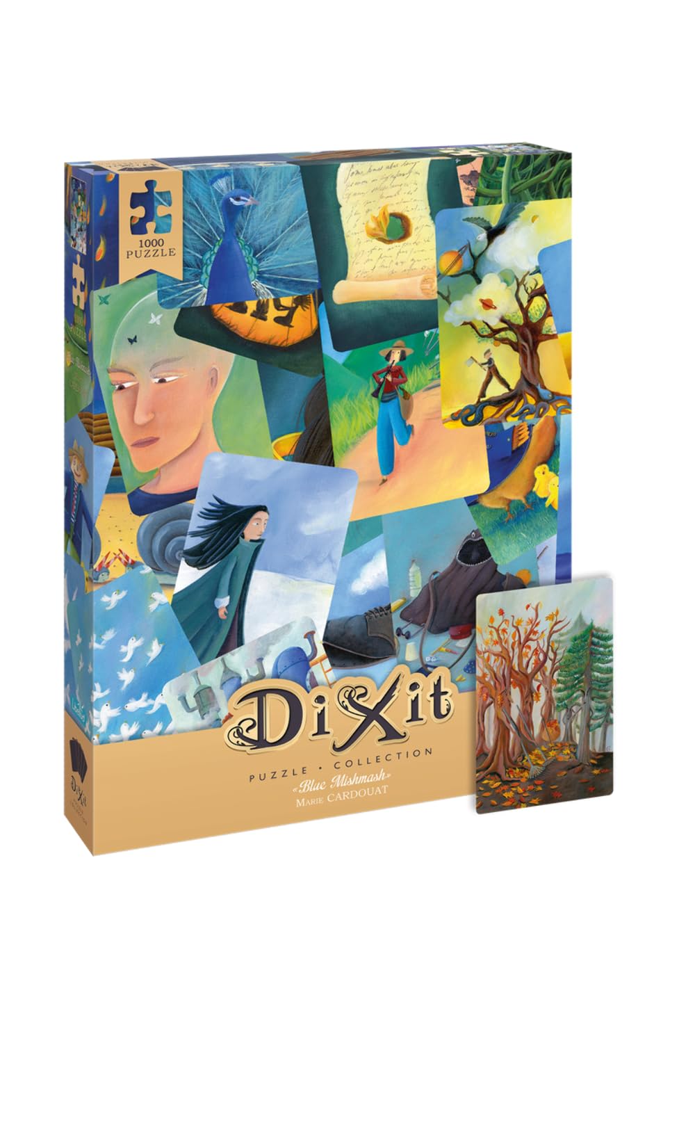 LIBD1006 Dixit Puzzle Collection: Blue MishMash, multicoloured