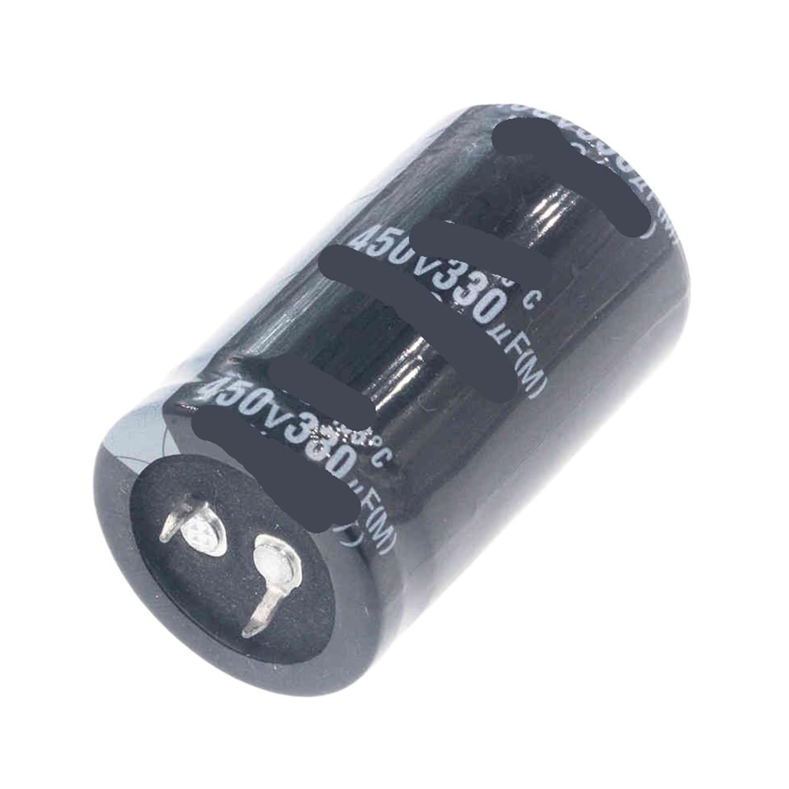 Condensador electrolítico 330uF 450V repuesto de filtrado para fuente 30x40mm