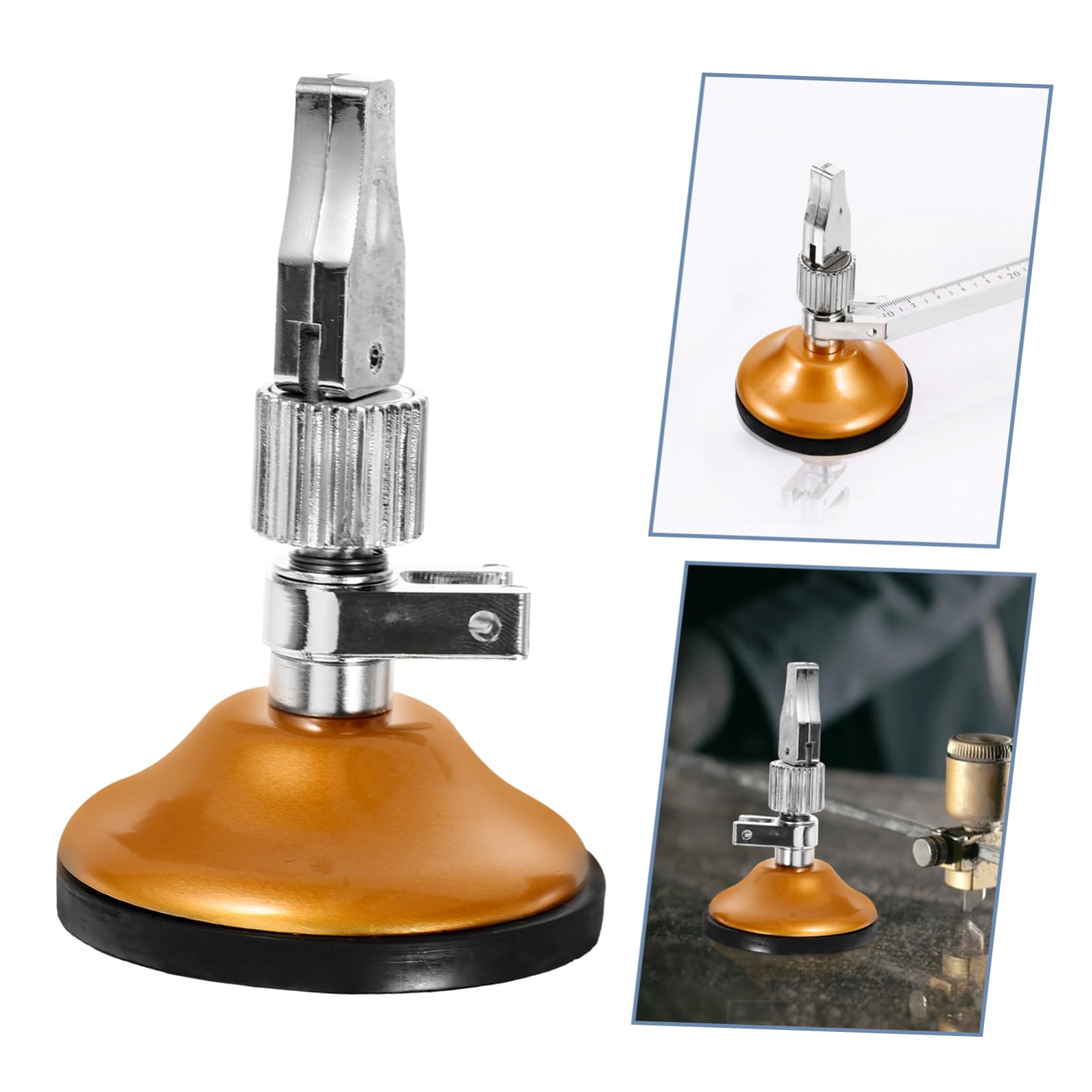 SEWACC 5pièces Cutter De Verre avec Ventouse Outil De Découpe Précis pour Amateurs Et Professionnels Accessoire De Coupe De Verre Et Fiable