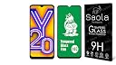 Saola 18D Tempered Glass With Inbuilt AirBag Borders For Vivo Y20 (PACK OF 1) with Free Installation Kit. Full screen Coverage - 6.51 inch gallery image