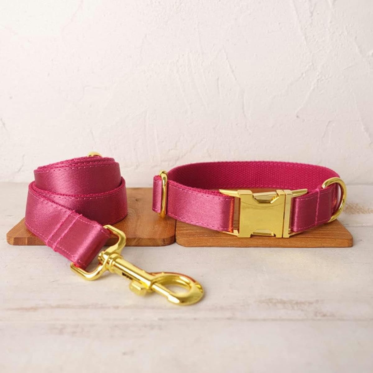 Einzigartiges Hundehalsband, praktisch zum Spazierengehen, Hundeleinen-Zubehör für kleine, mittelgroße und große Hunde, 5 Größen, Hundehalsband-Leinen-Set, L-Hundehalsband-Leinen-Set-xs