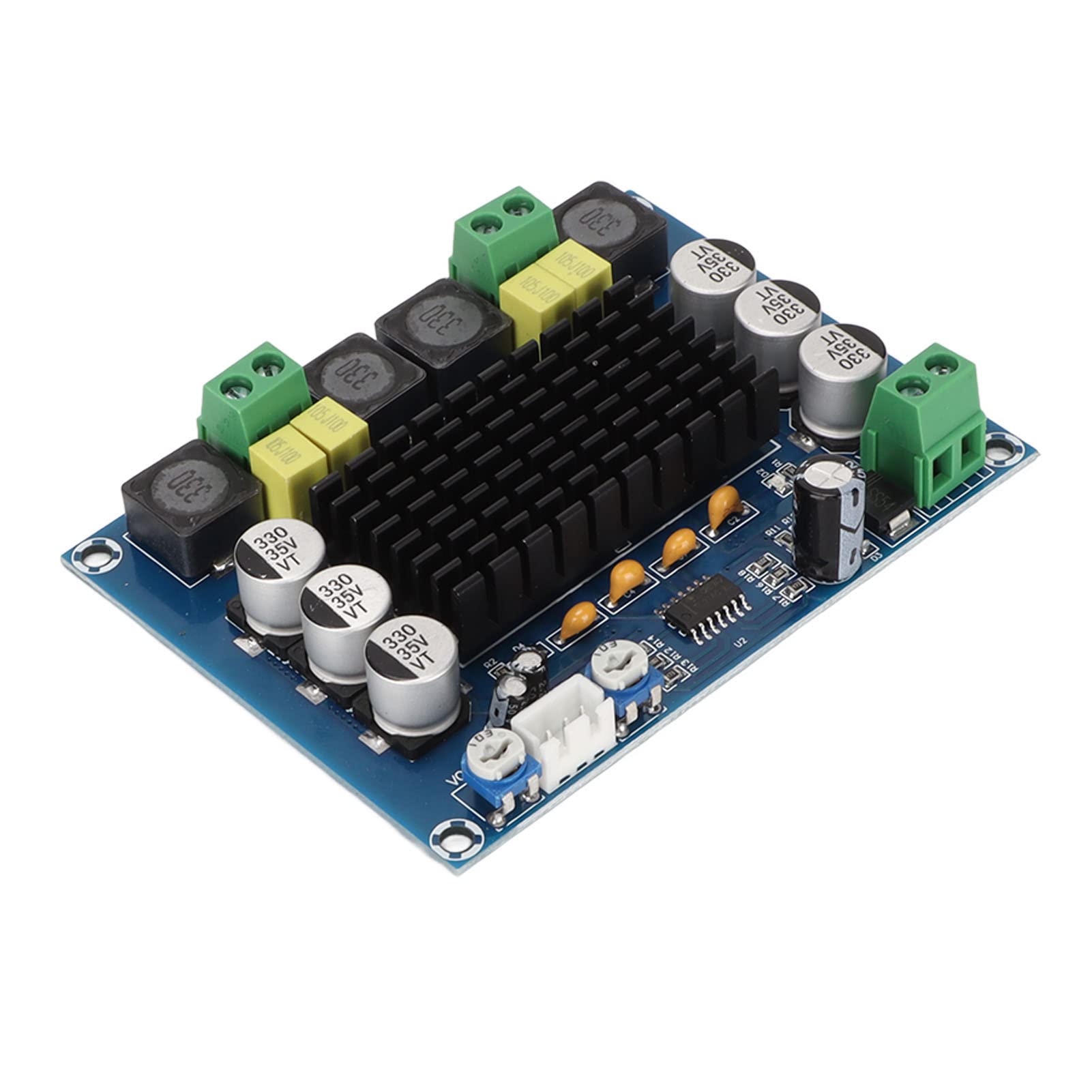 Versterker Boord, Dual Channel 2x120W Uitgangsvermogen HIFI Digitale Versterker Boord, Audio Stereo AMP Module voor Audio Systeem DIY Luidsprekers