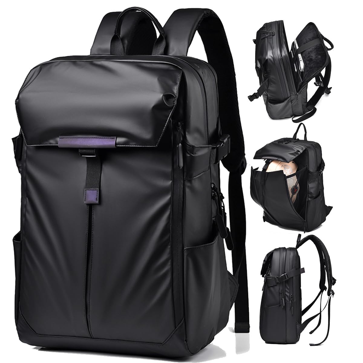 WALKENT Premium 15.6" Laptop Bag | Anti-Theft | Special Waterproof Fabric & Zipper | Side Pocket | For Office, College - Dia, 25Ltrs, 2 Compartment, 8 Pockets (Black) (B0CFJSK6C7) Amazon Price History, Amazon Price Tracker