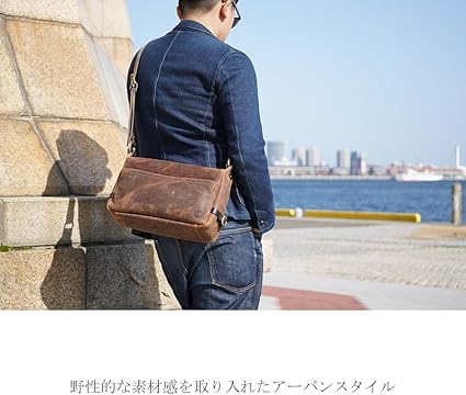 [バギーポート] クーズーレザー 本革 横型ショルダーバッグ ZKM9000 BAGGY PORT ショルダーバッグ ZKM9000 BAGGYPORT バギーポート