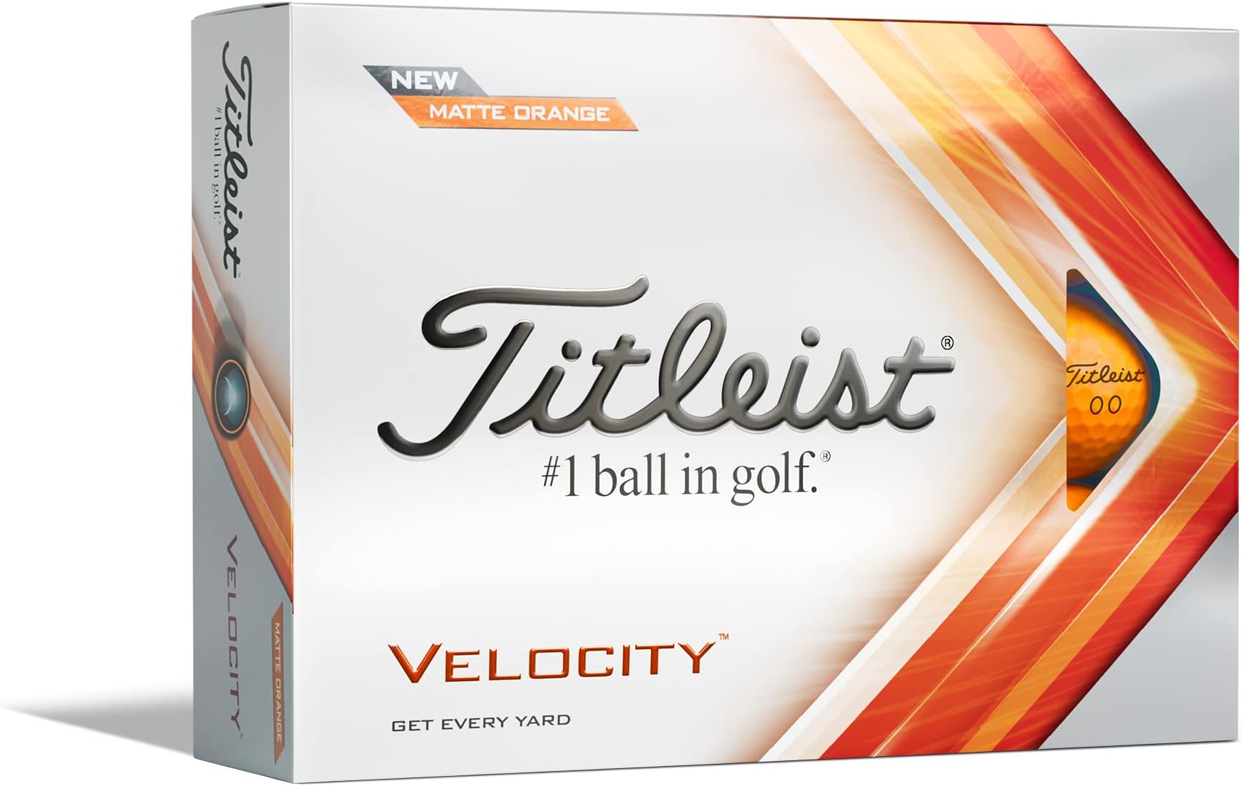 TitleistVelocity Golf Ball, White