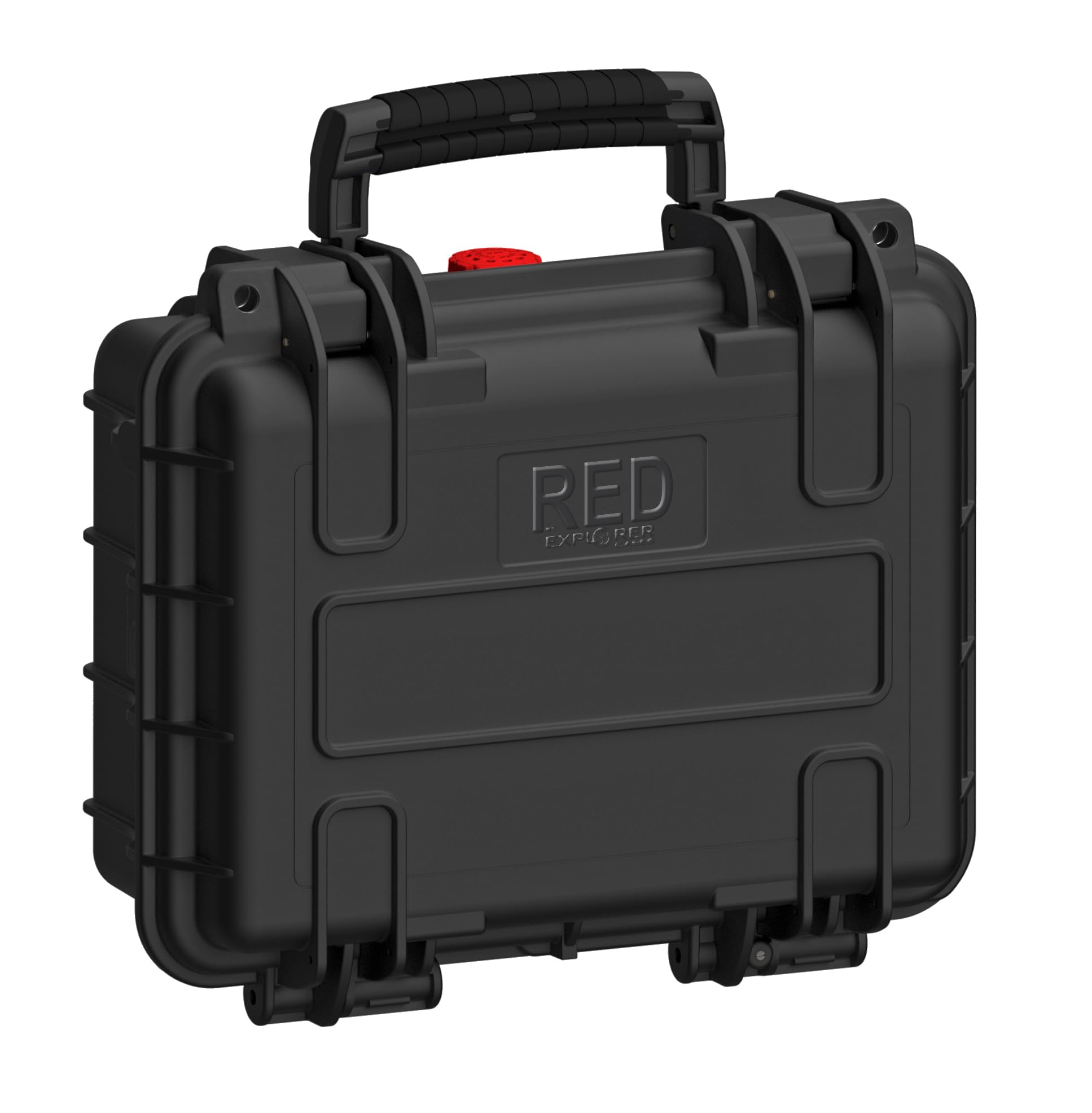 RED by EXPLORER Compact Hard Pistol Case, Waterproof Case, 4.7