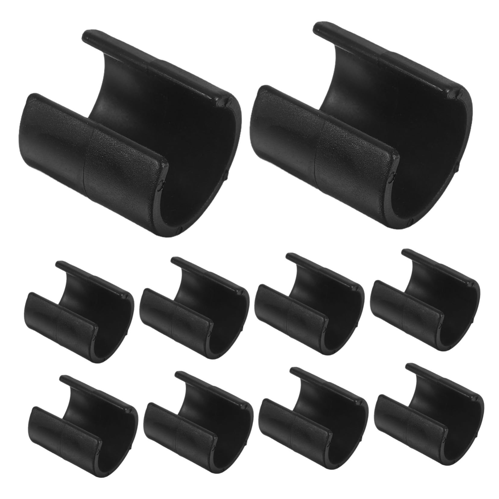 Milisten 10 Hebillas Para De Esquina Equipo De Entrenamiento De Fútbol ​​Clips Para Asta De Tope Para De Césped Clips Para Red De Fútbol ​​Abrazaderas Para