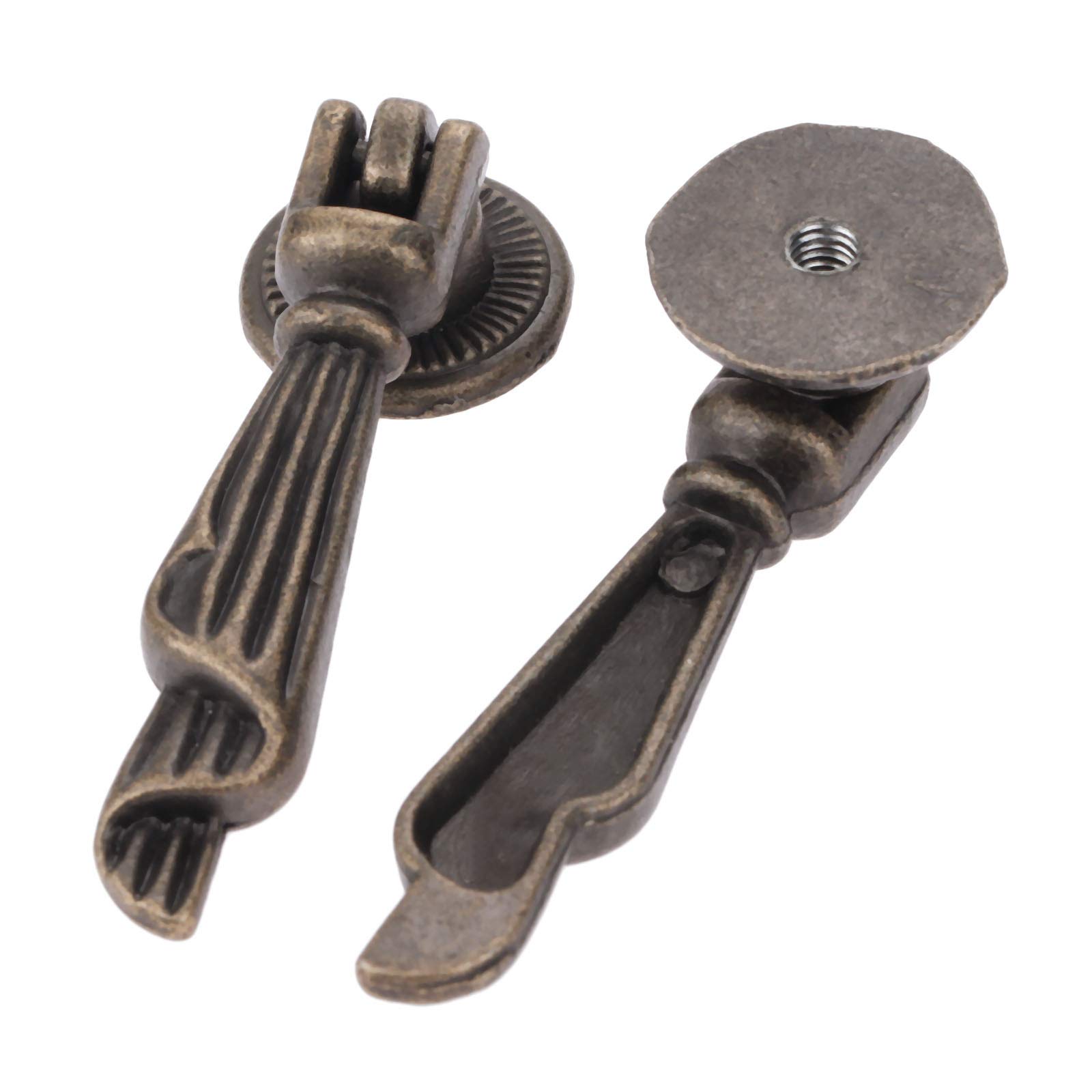 Antique Bronze Cabinet Pulls - Dophee Decorative Handles -2