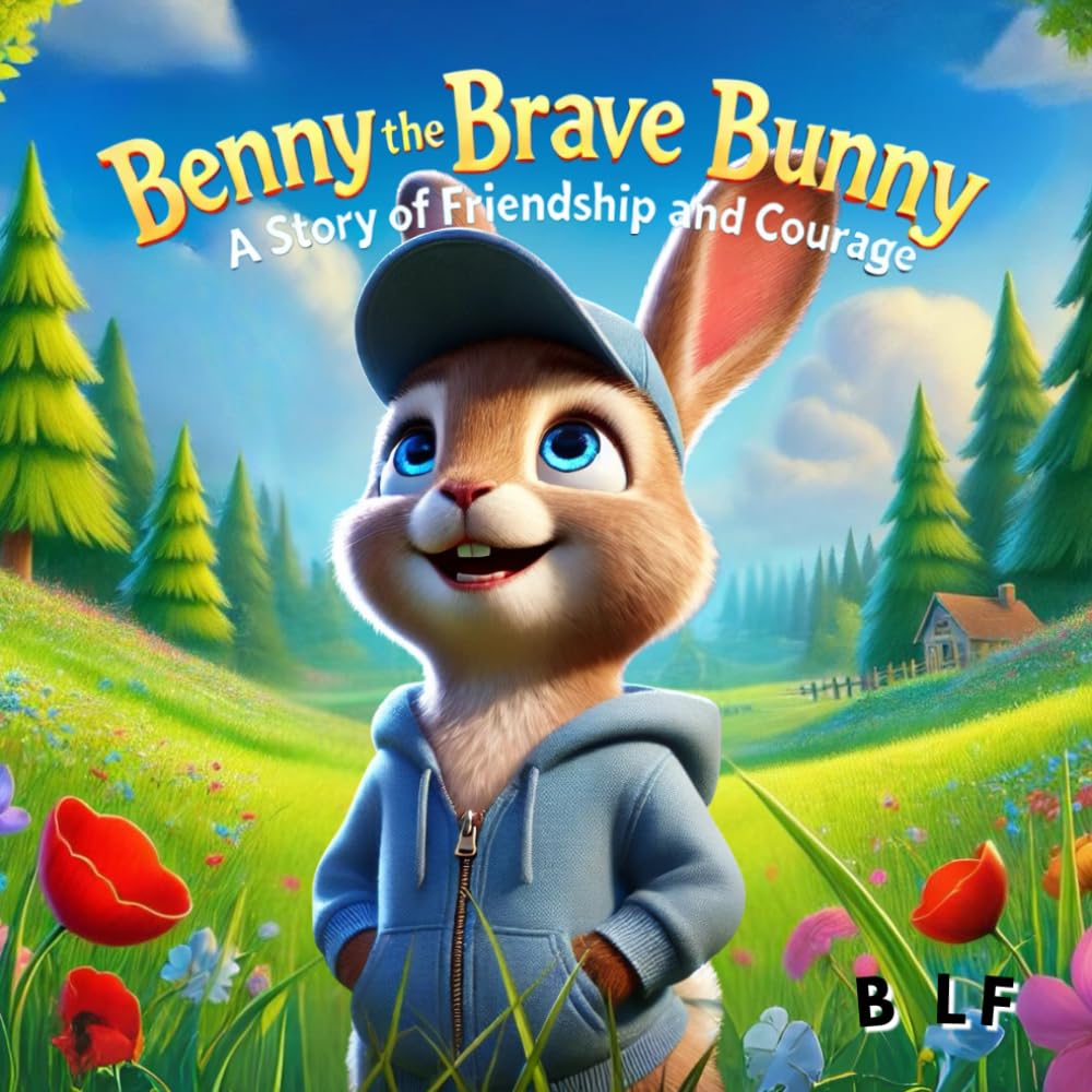 Benny the Brave Bunny: A Story of Friendship and Courage (Heart Warming Animal Children Books with Positive Messages)