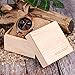 BOBO BIRD Special Design Mens Wooden Watches Sport Quartz Timepieces (Brown face)